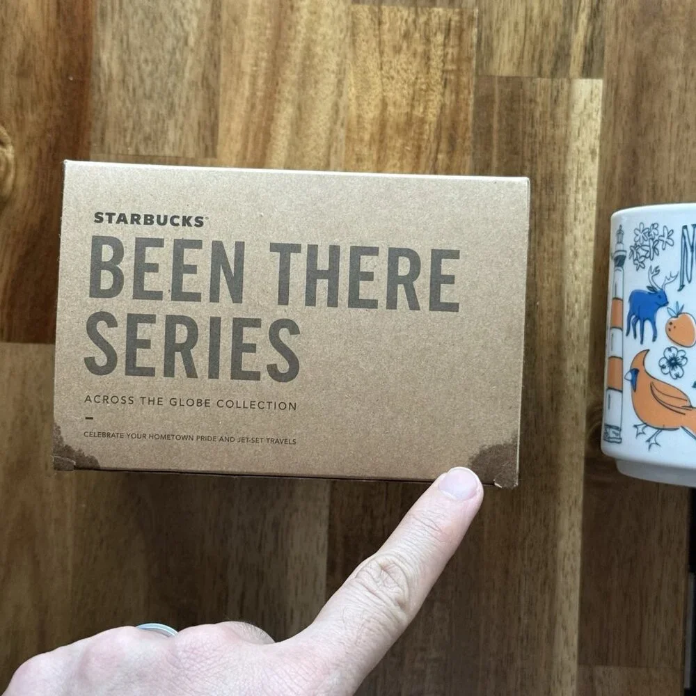 Starbucks North Carolina Been There Series Coffee Mug Ceramic Cup NEW BOX DAMAGE